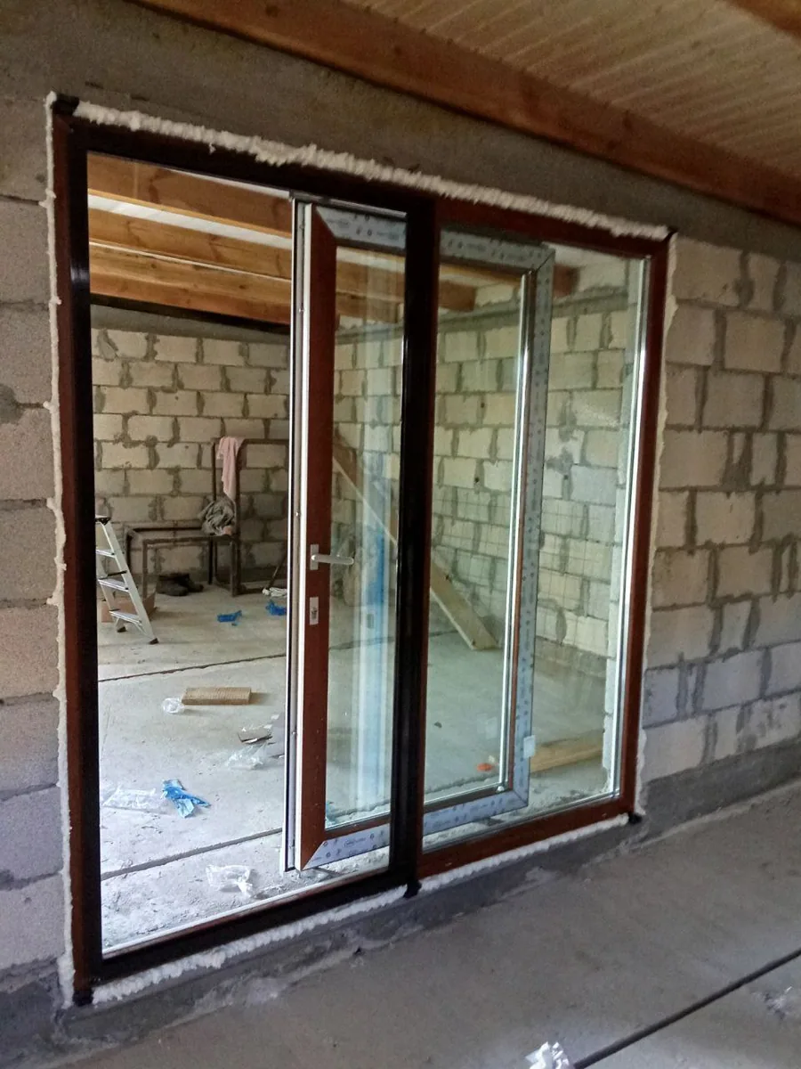 Ușă termopan din aluminiu, fabrică proprie Grafitex Bălți